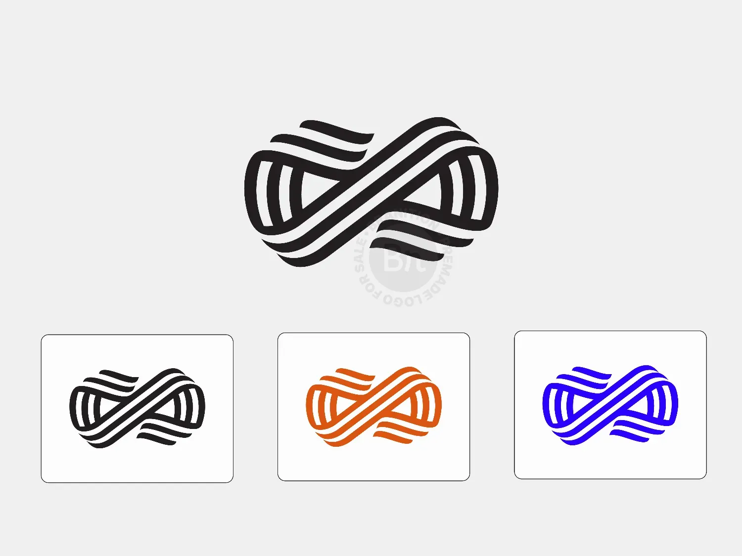 Abstract Logo Infinity, Logo, Symbol, Abstract