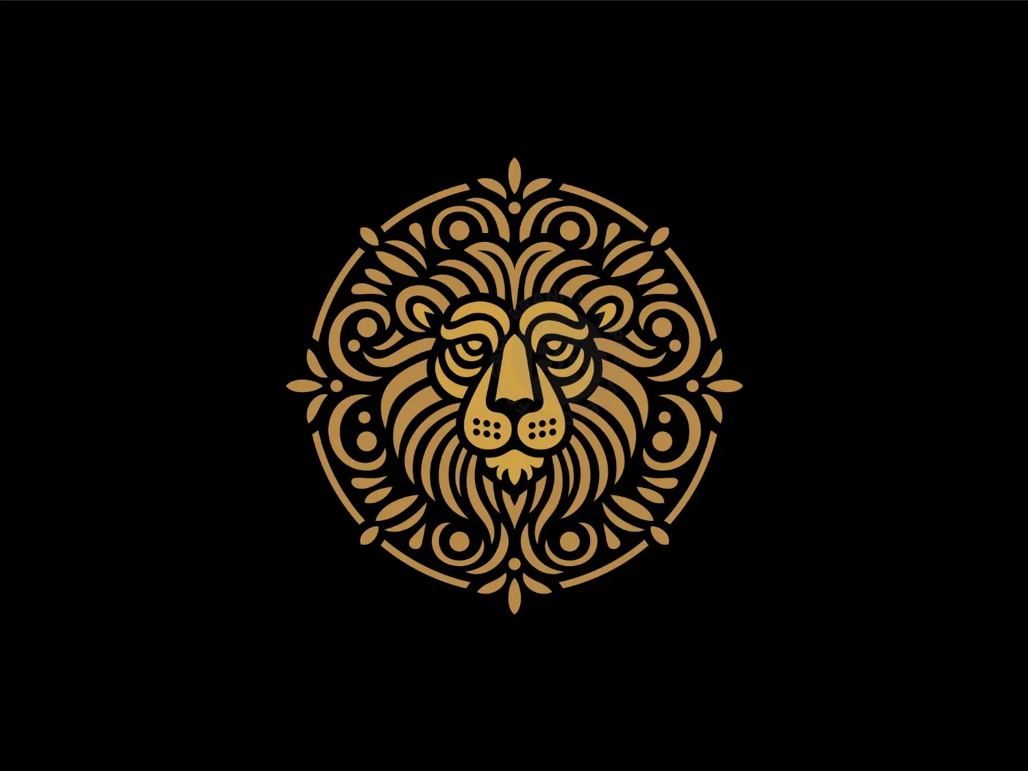 Regal Lion Medallion