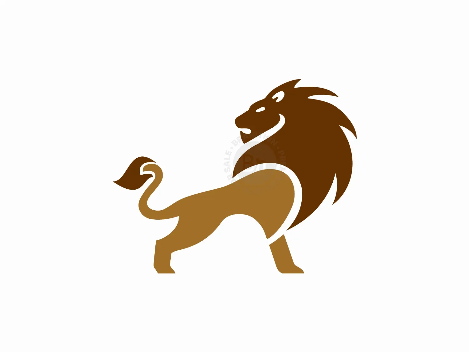 Abstract Pride Lion