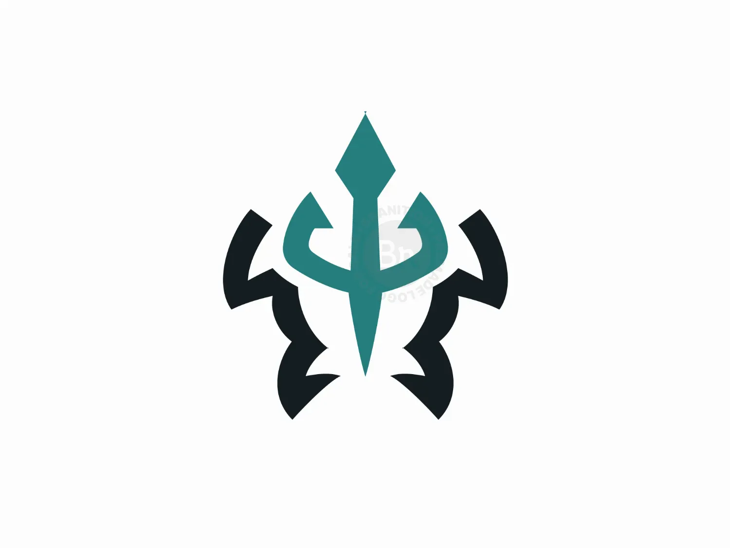 Trident Turtle Logo