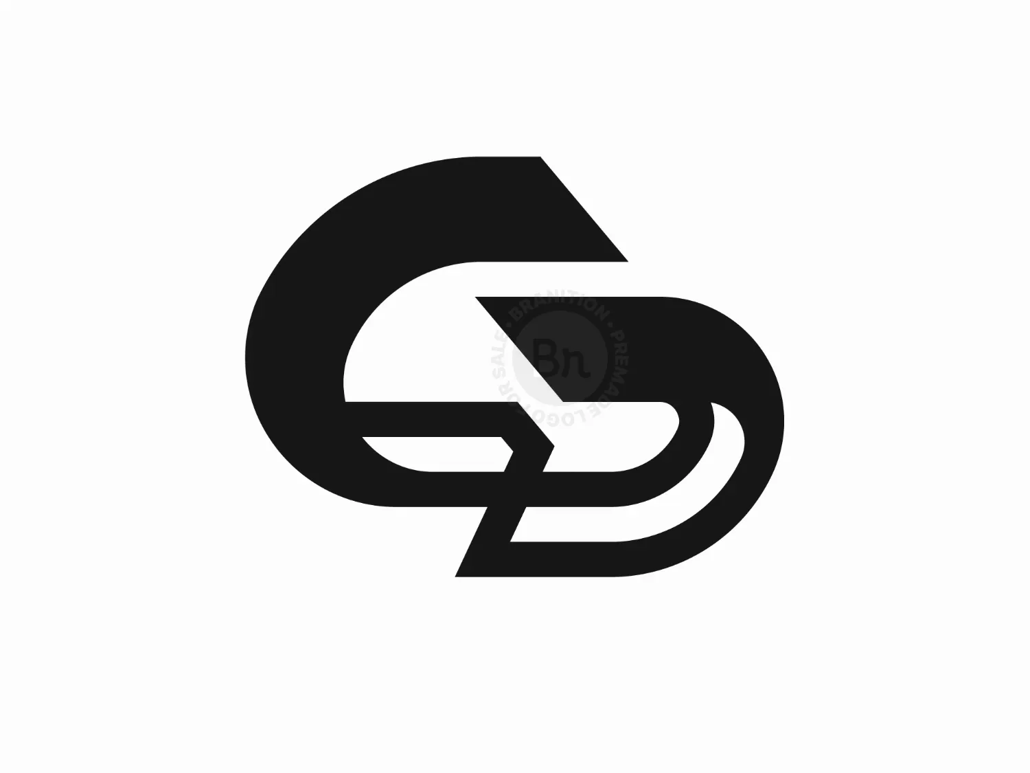 Letter CD Or DC Logo