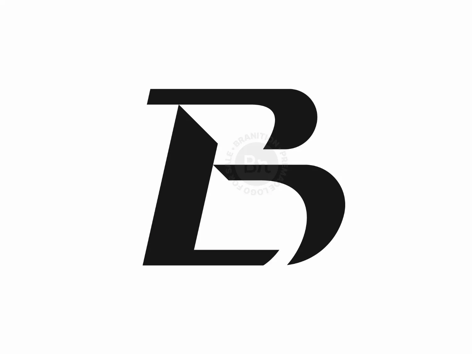 Letter LB Or BL Logo