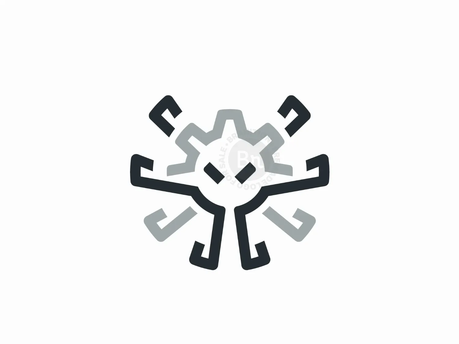 Octopus Gear Chain Logo