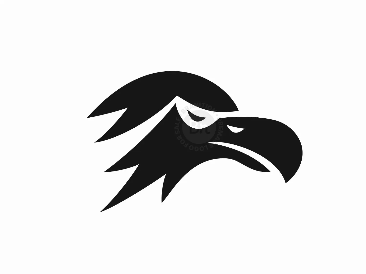 Simple Eagle Head Logo