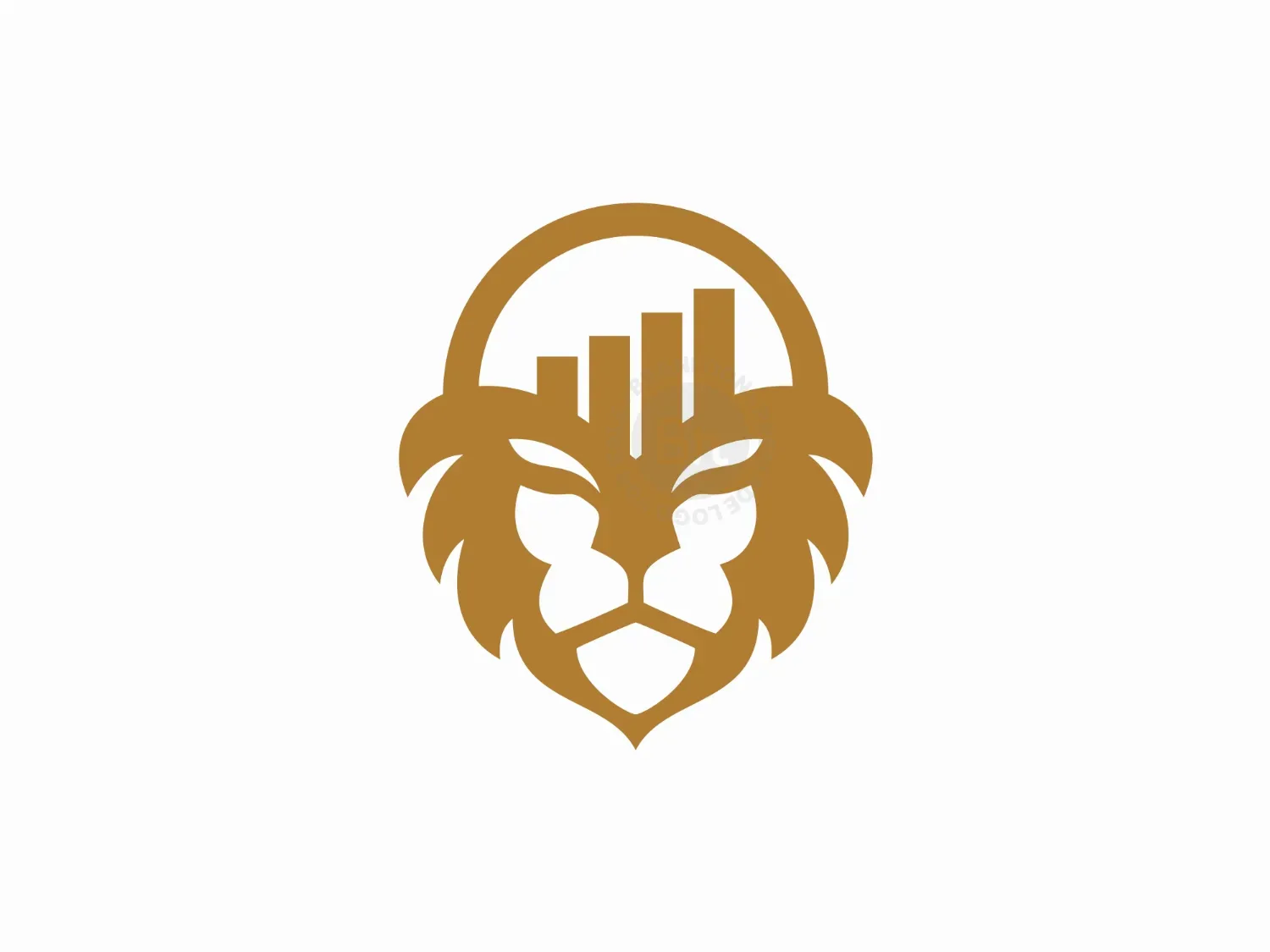 Royal Growth Lion Logo