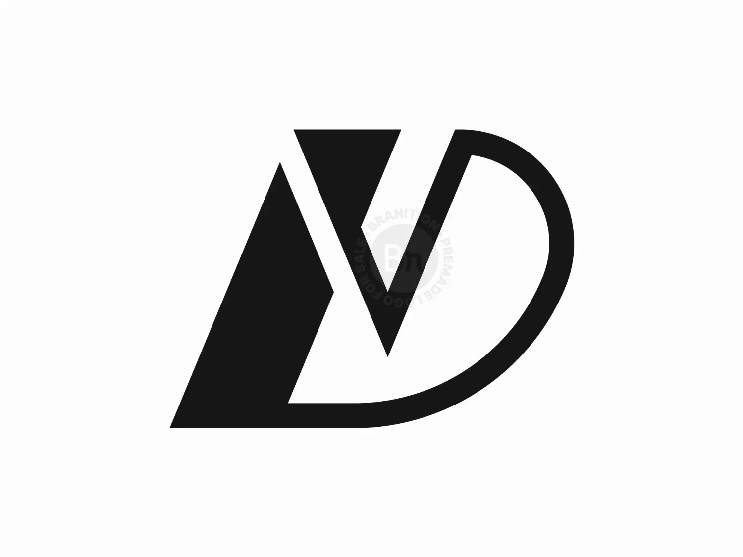 Letter ND Or DN Logo