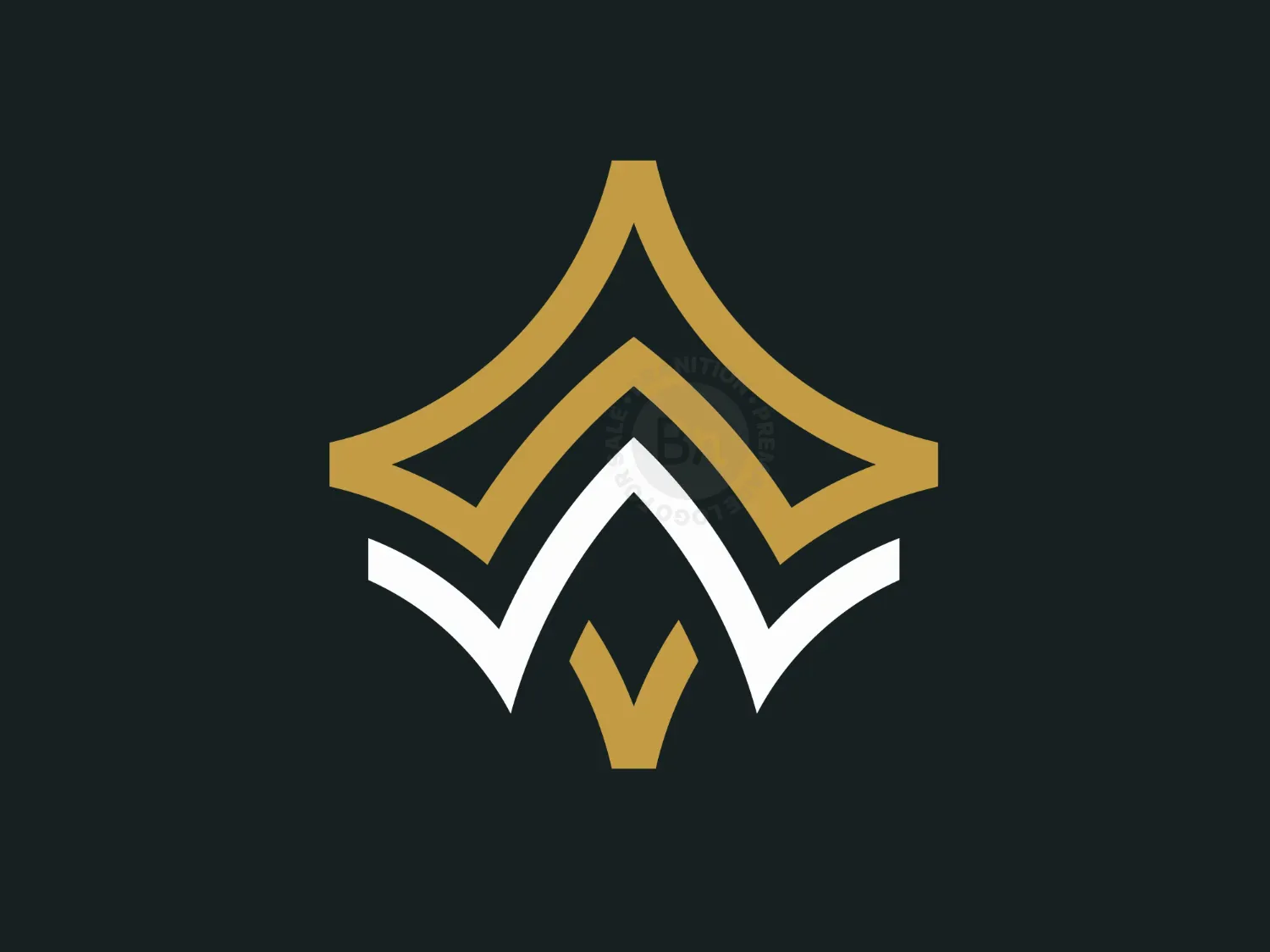 Letter W Star Logo