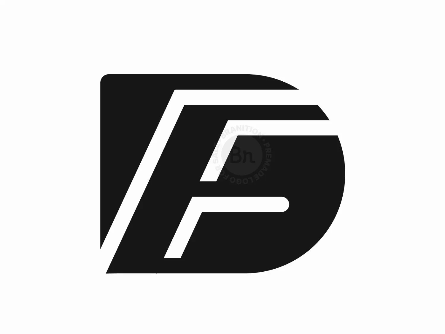 Letter DF Or FD Logo
