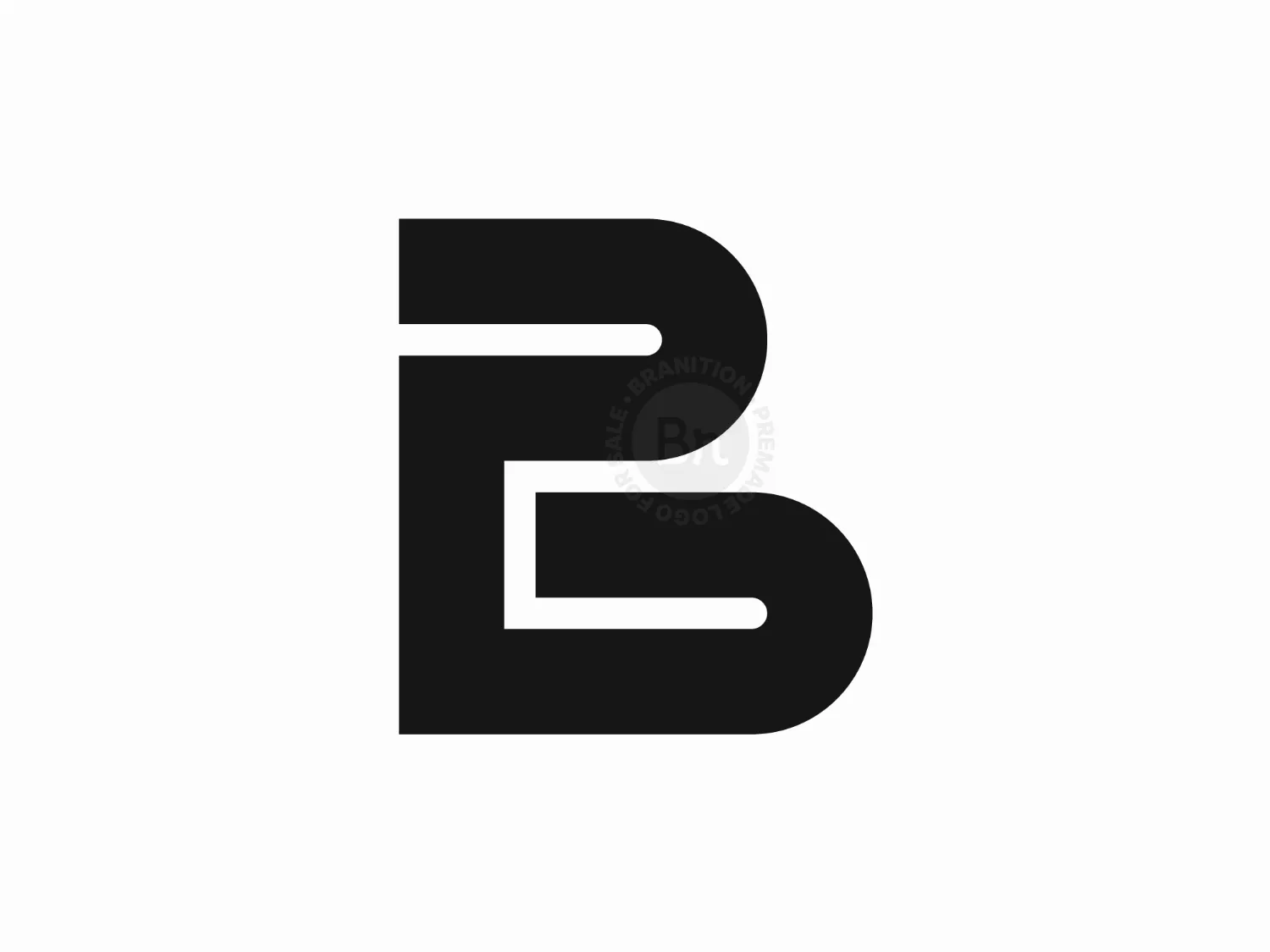 Letter BG Or PG Logo