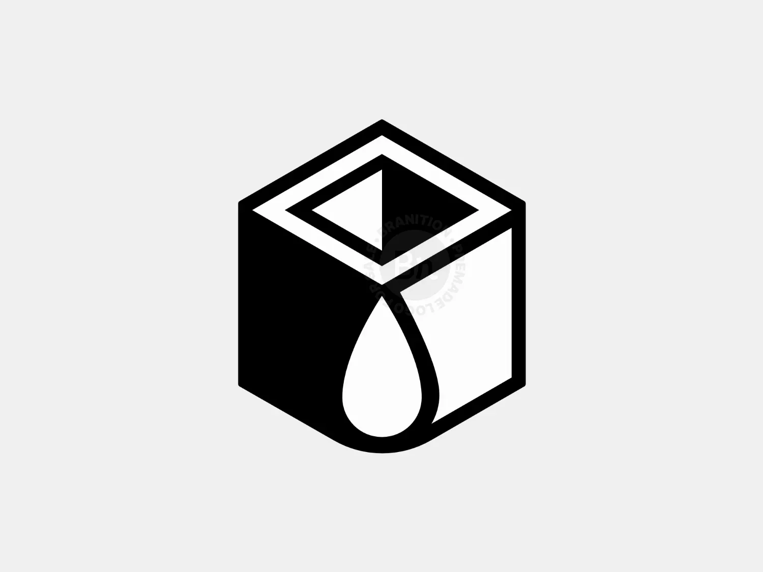 Box Or Cube Waterdrop