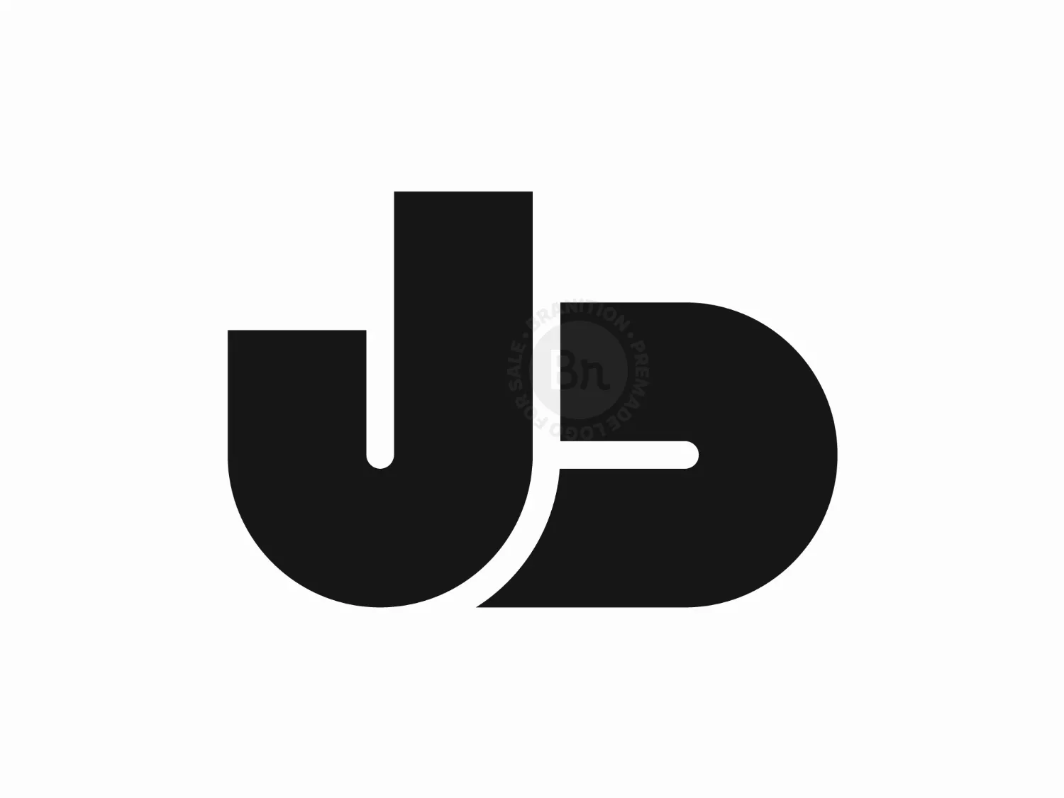 Letter JB Or BJ Logo