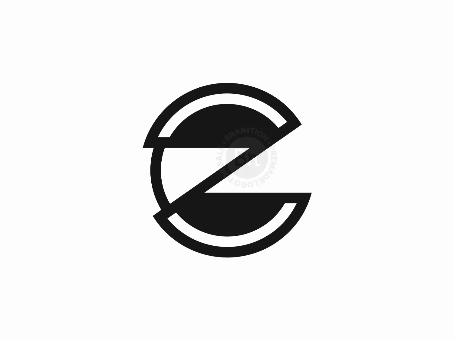 Letter CZ Or ZC Logo
