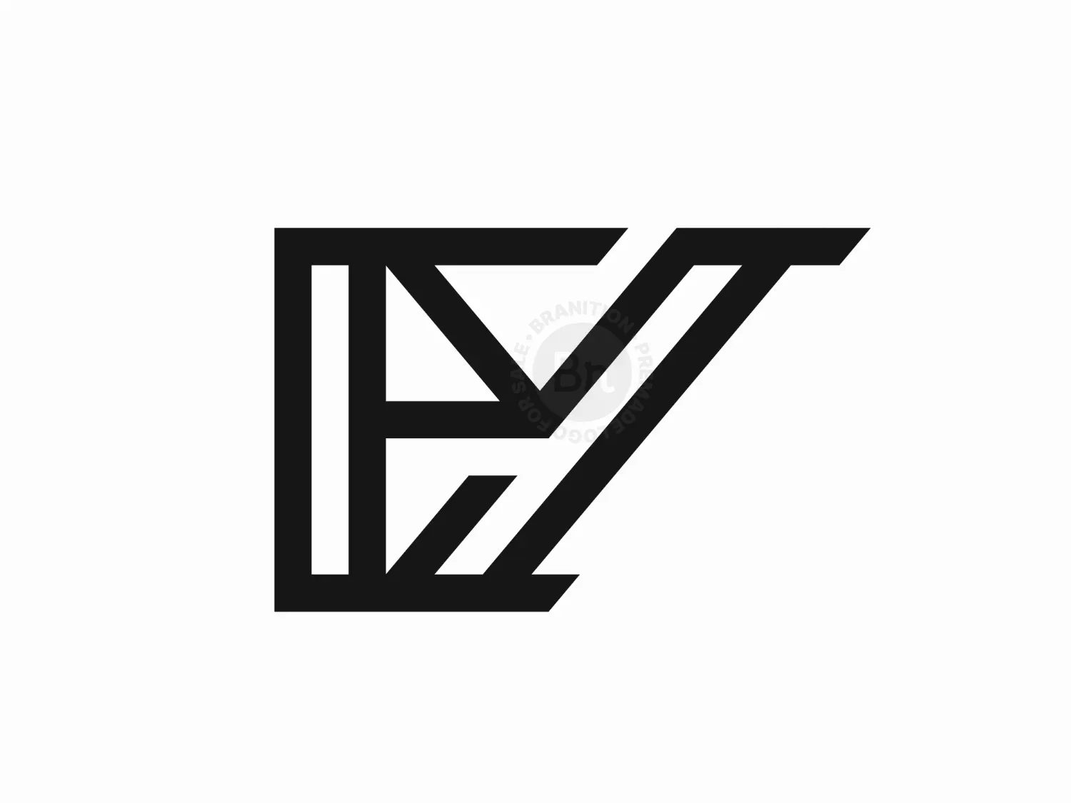 Letter EY Or YE Logo