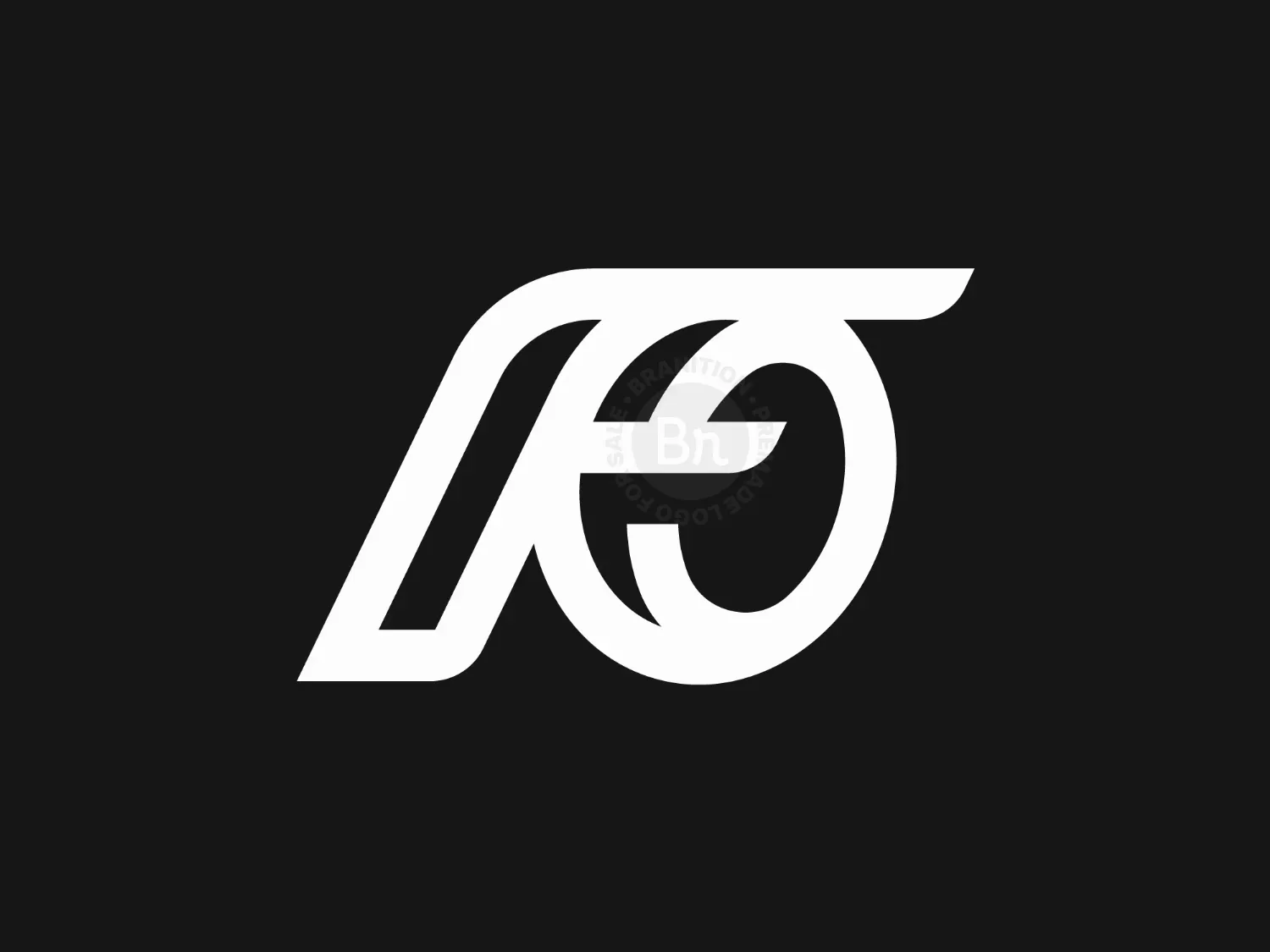 Letter FO Or OF Logo