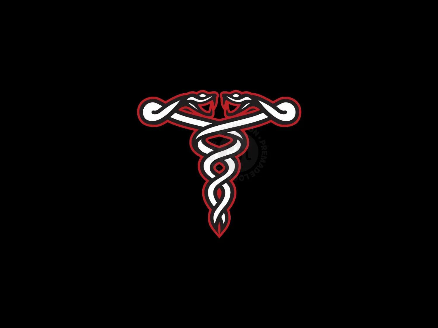 T Knot Snakes Logo