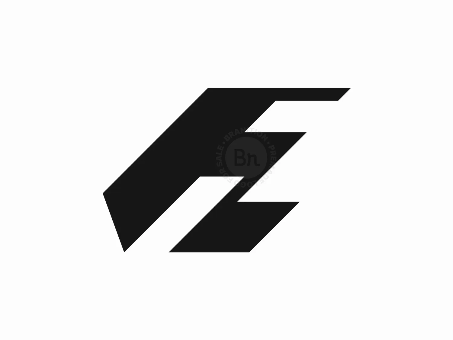Letter FZ Or ZF Logo