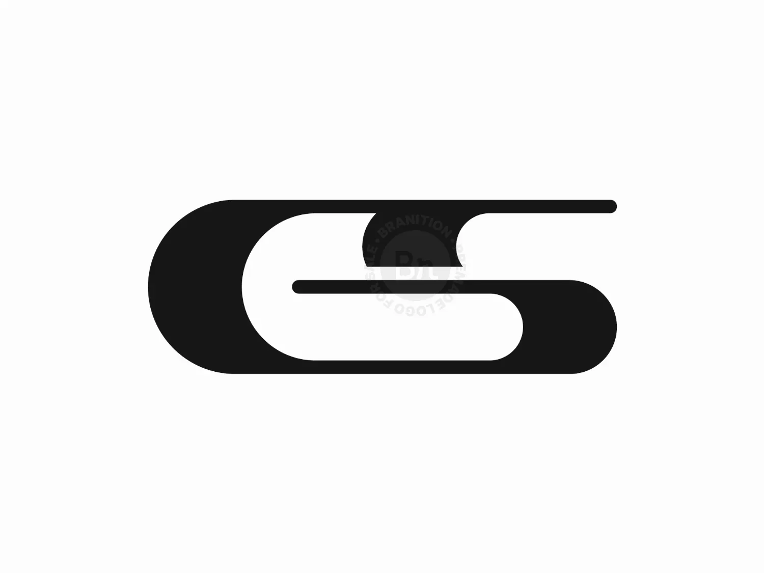 Letter GS Or SG Logo
