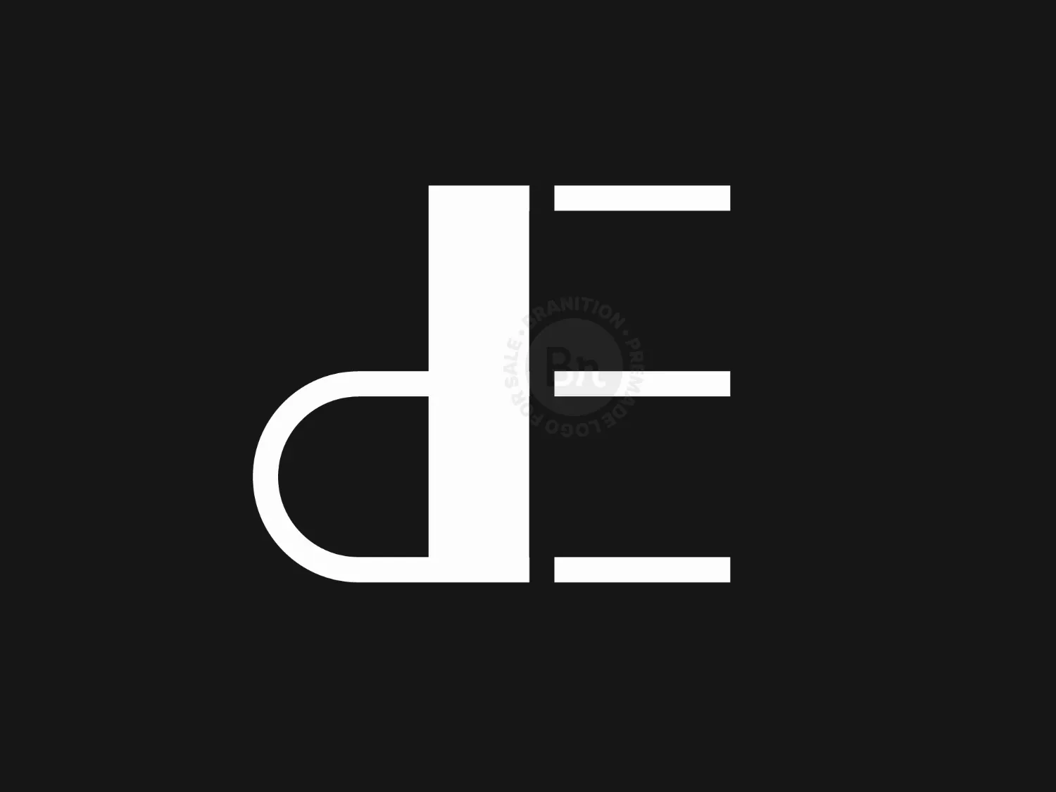 Letter DE Or ED Logo