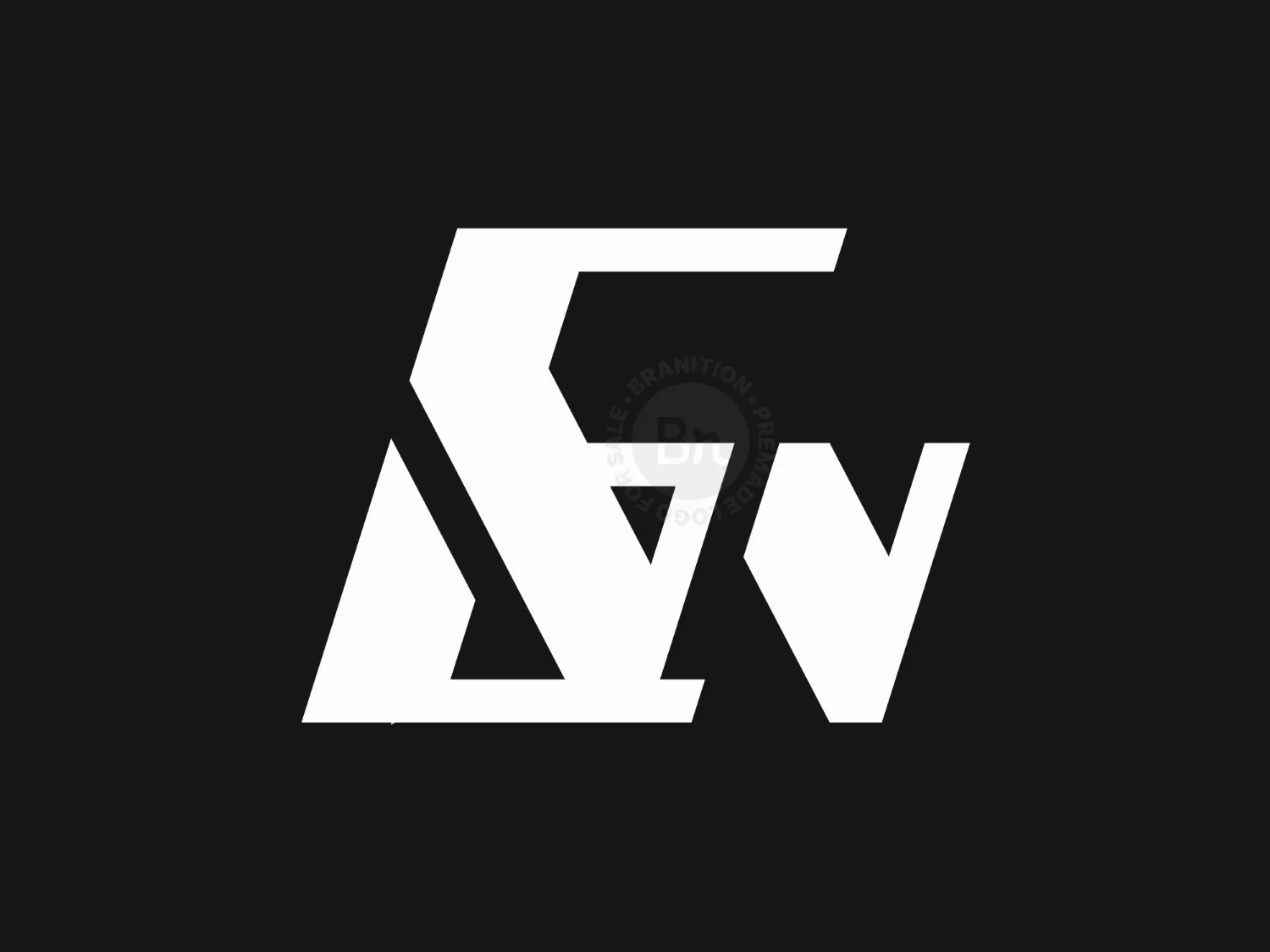 Letter EW Or WE Logo