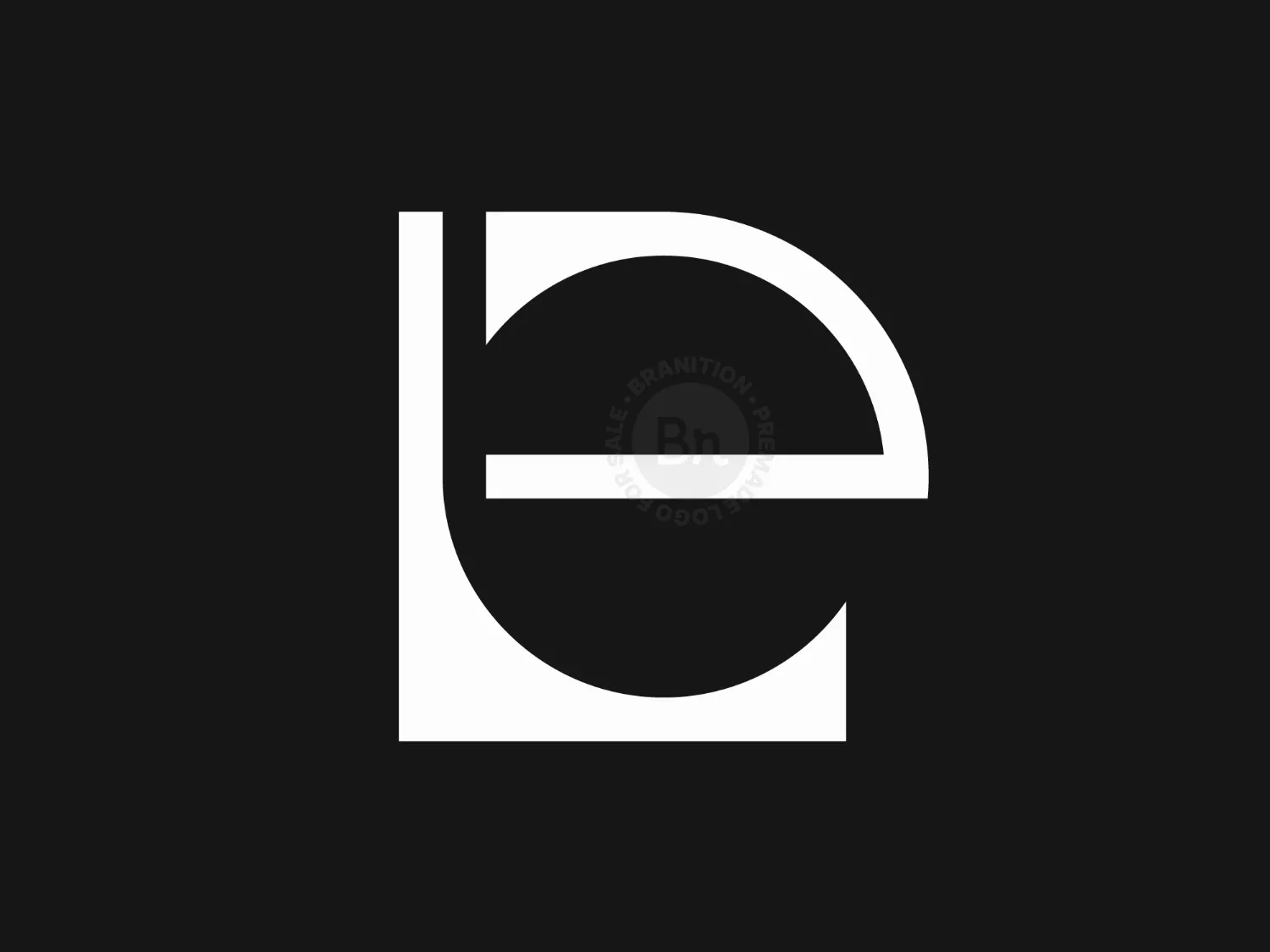 Letter LE Or EL Logo