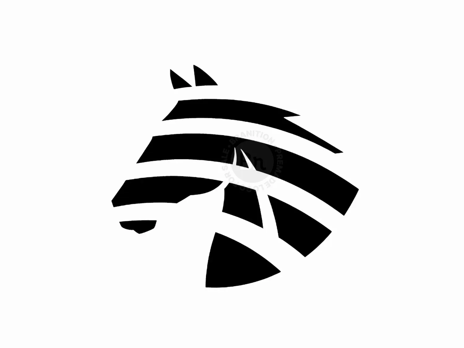 Abstract Stripe Zebra