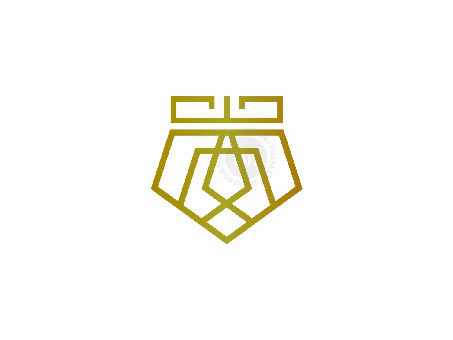 King Lion Diamond Logo
