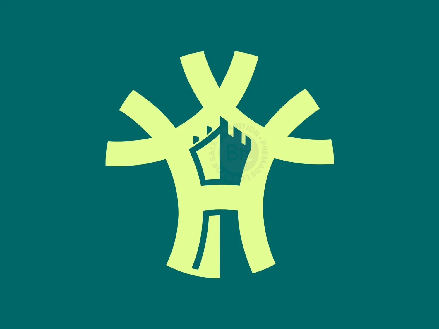 Tree Castle Tower Logo