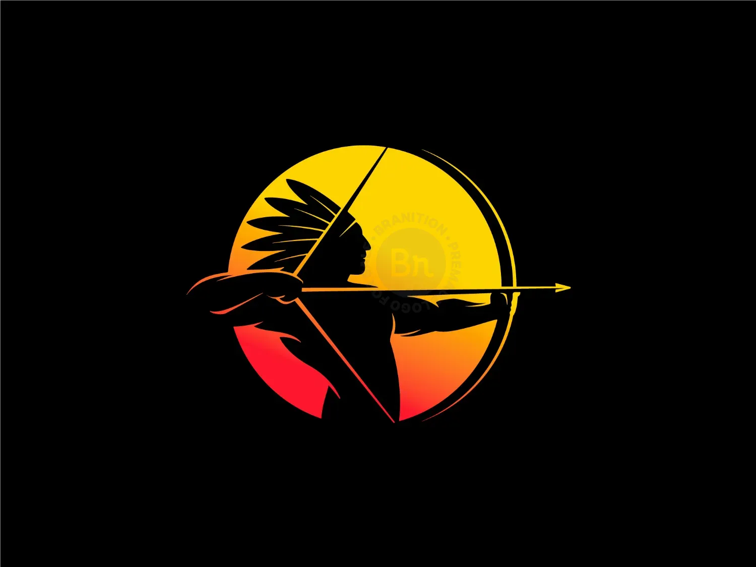 Native American Archer Logo