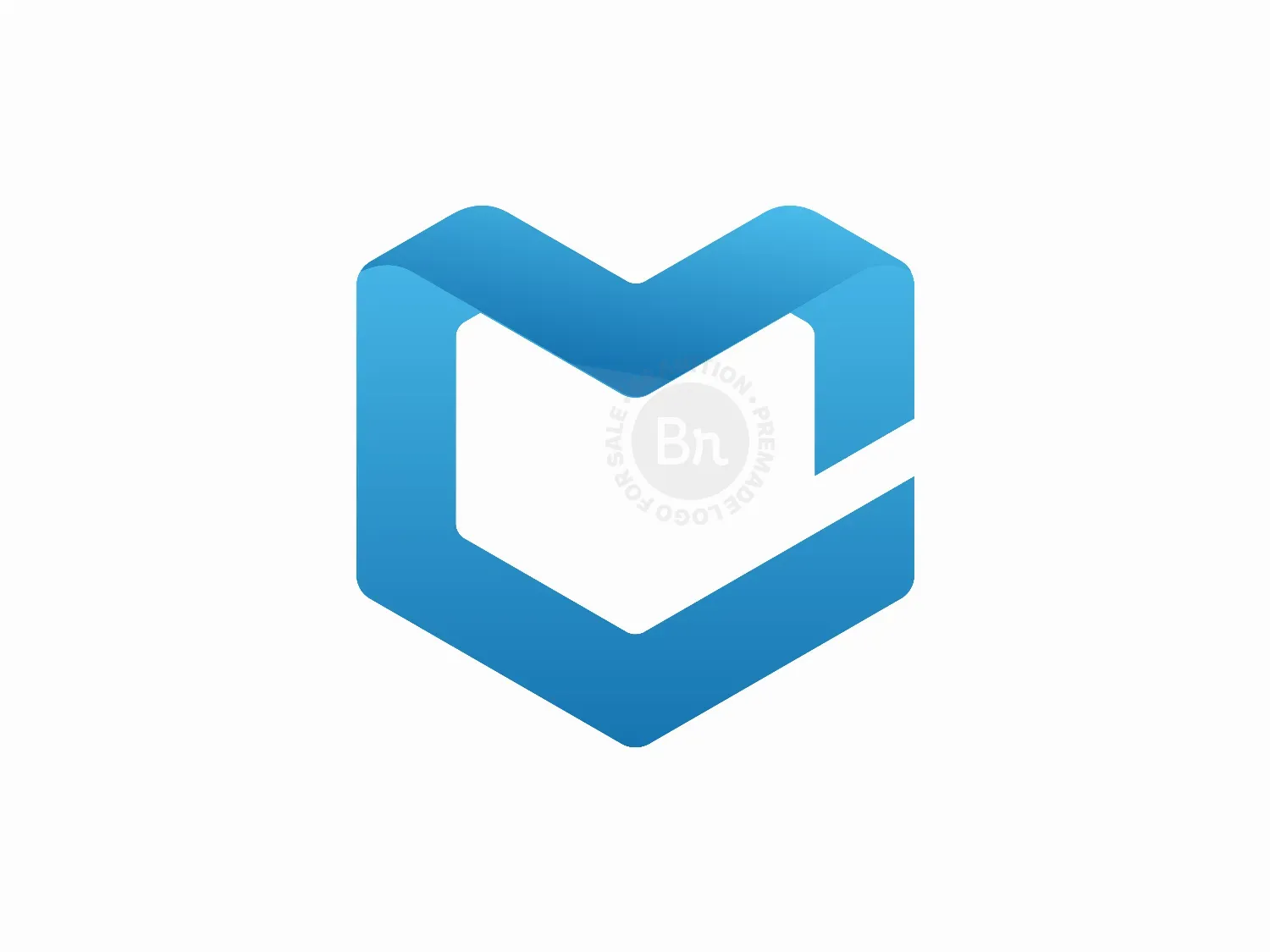 MC Or CM Monogram Letter Logo Mark