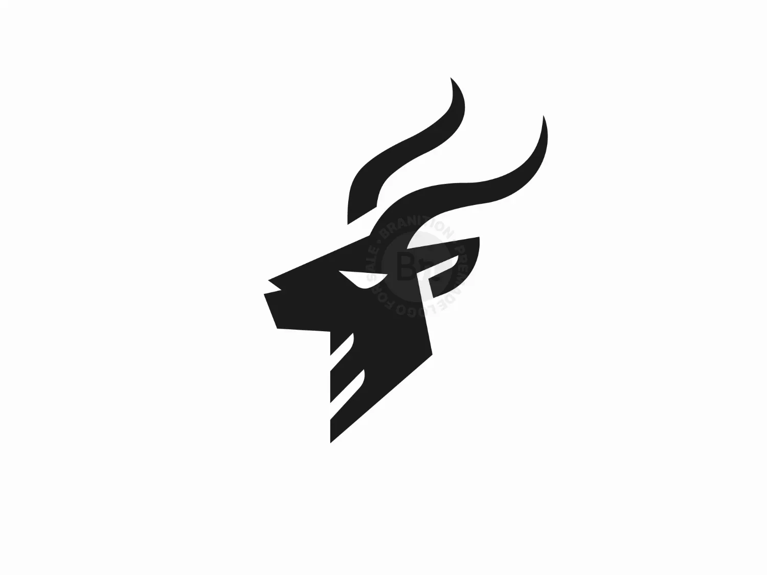 Modern Simple Kudu Logo