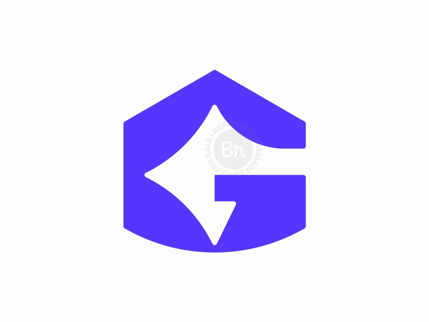 Minimal Real Estate G Logo