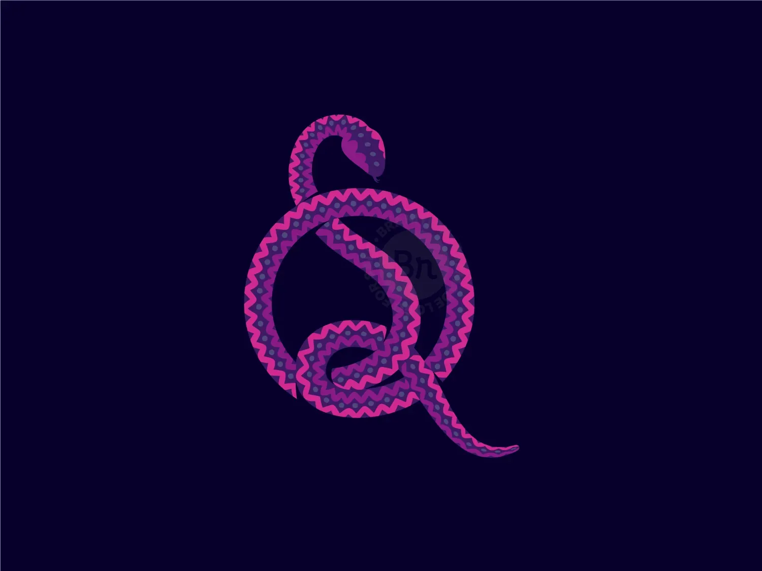 Queen Snake - SQ Monogram Logo