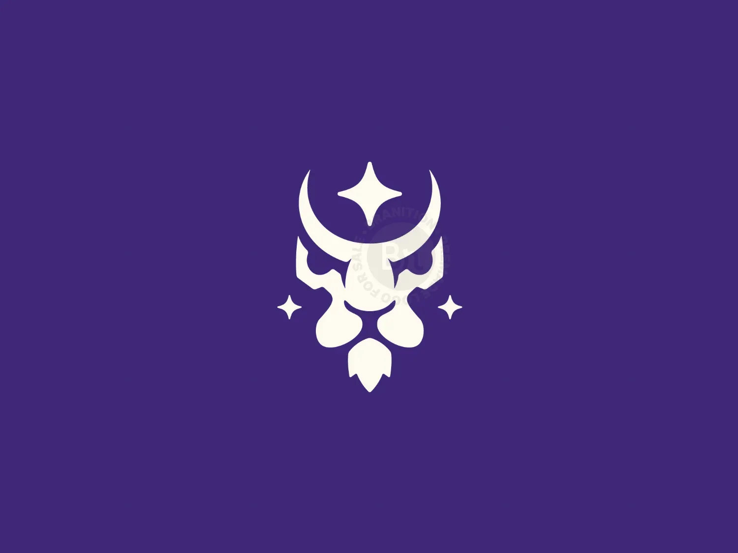 Lion Star Moon Logo