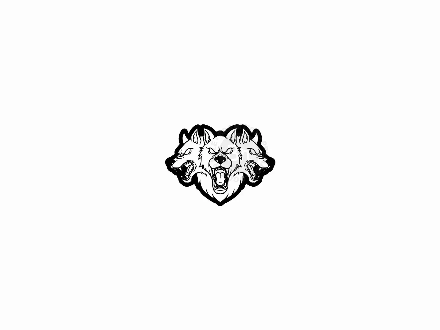 Cerberus Mascot Logo
