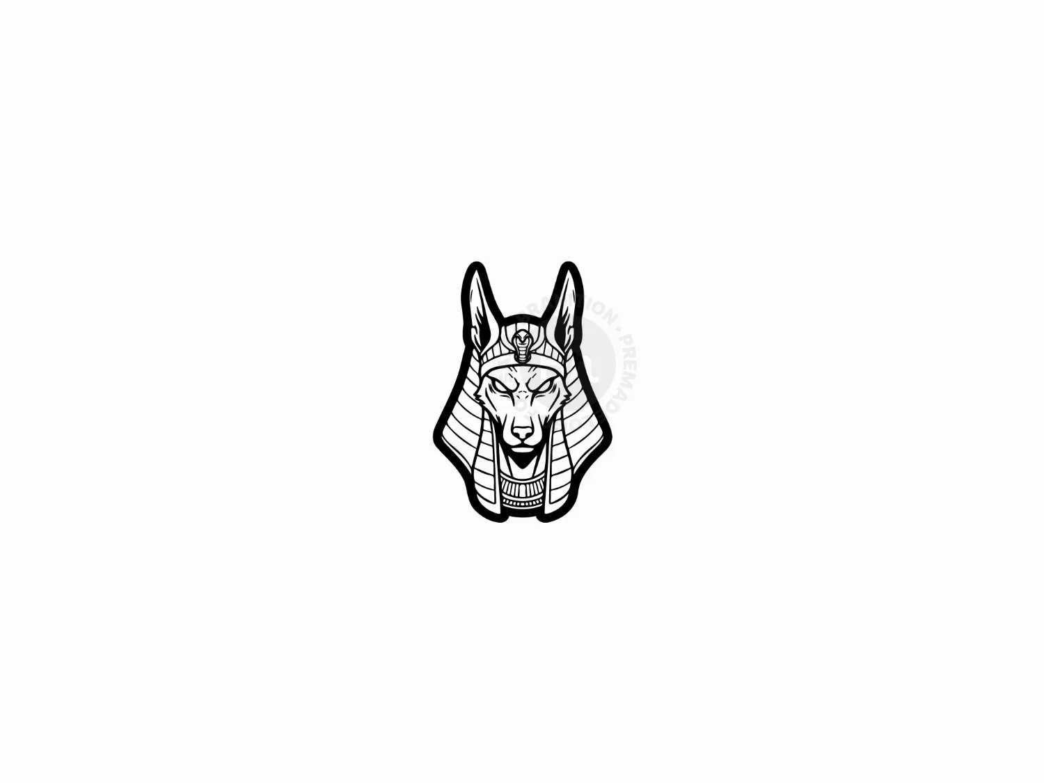 Anubis Mascot Logo