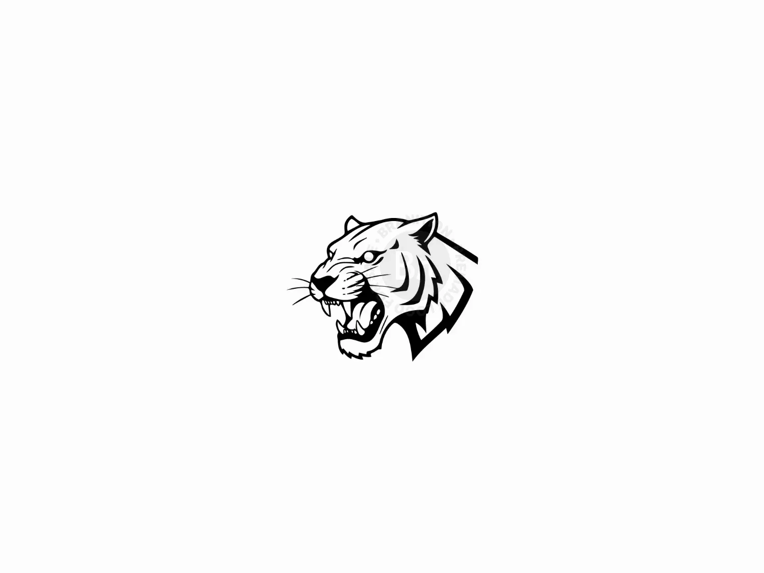 Tiger Mascot Logo