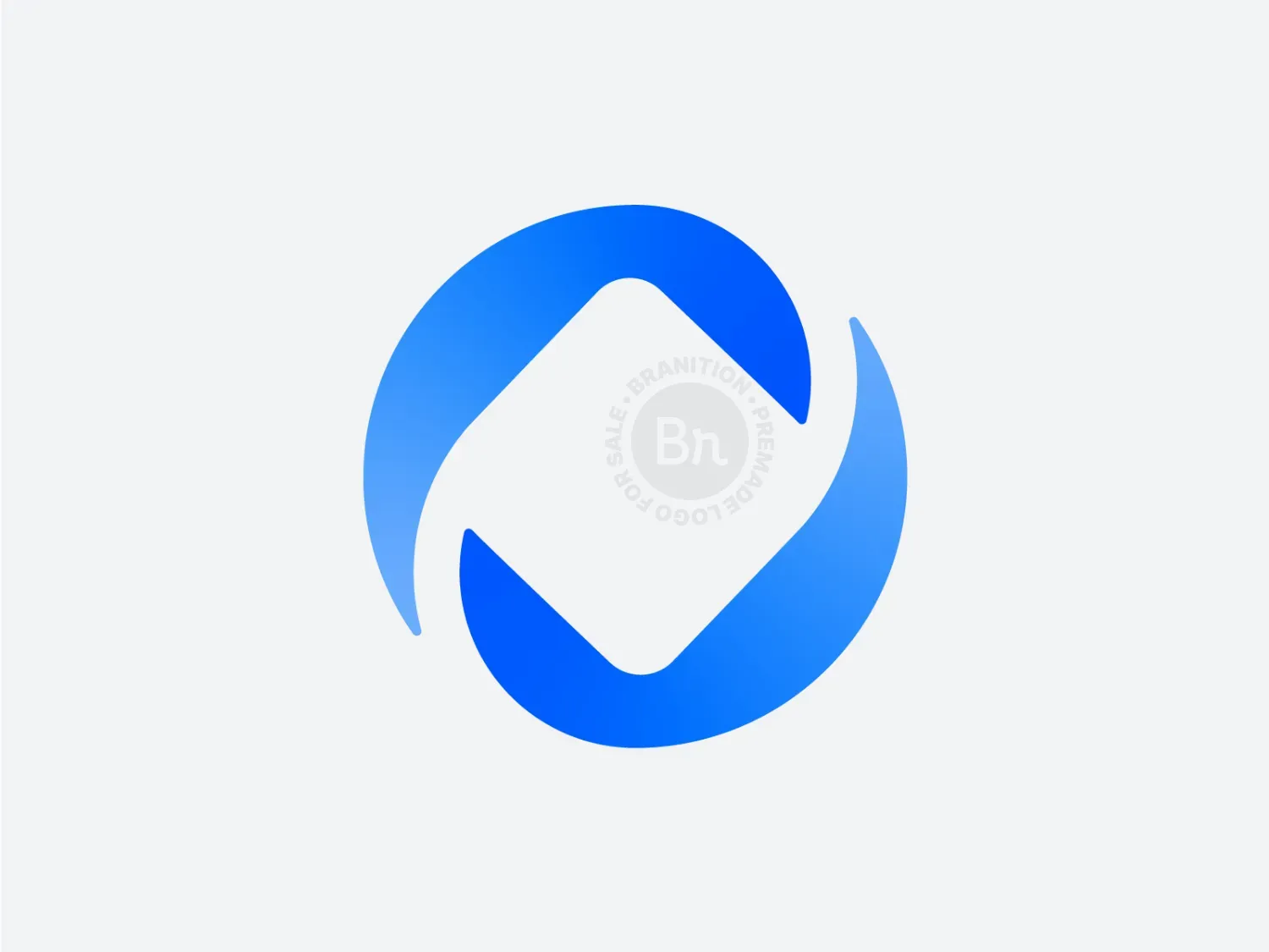 Abstract O Lettermark Logo For Tech & Digital Brands