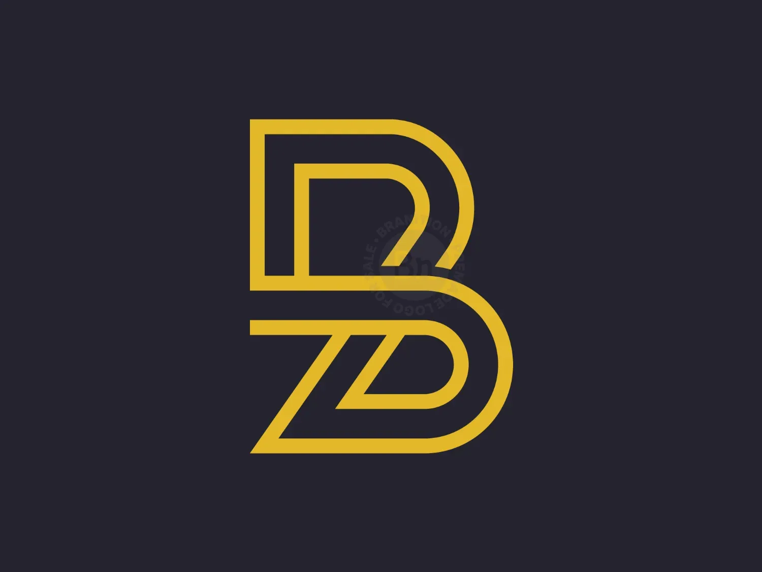 Luxury BD DB Letter Mark Logo