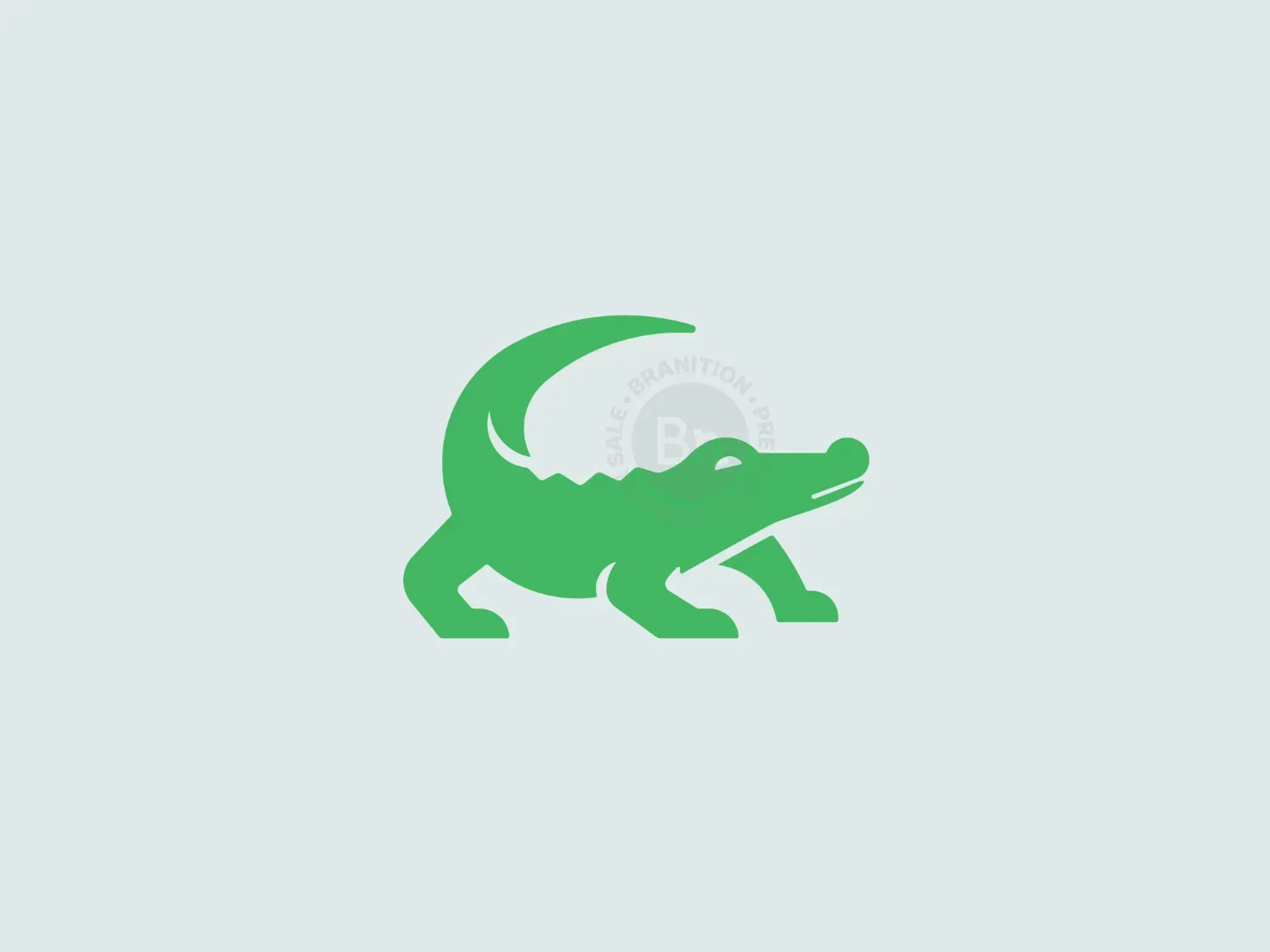 Minimalist Reptile Logo