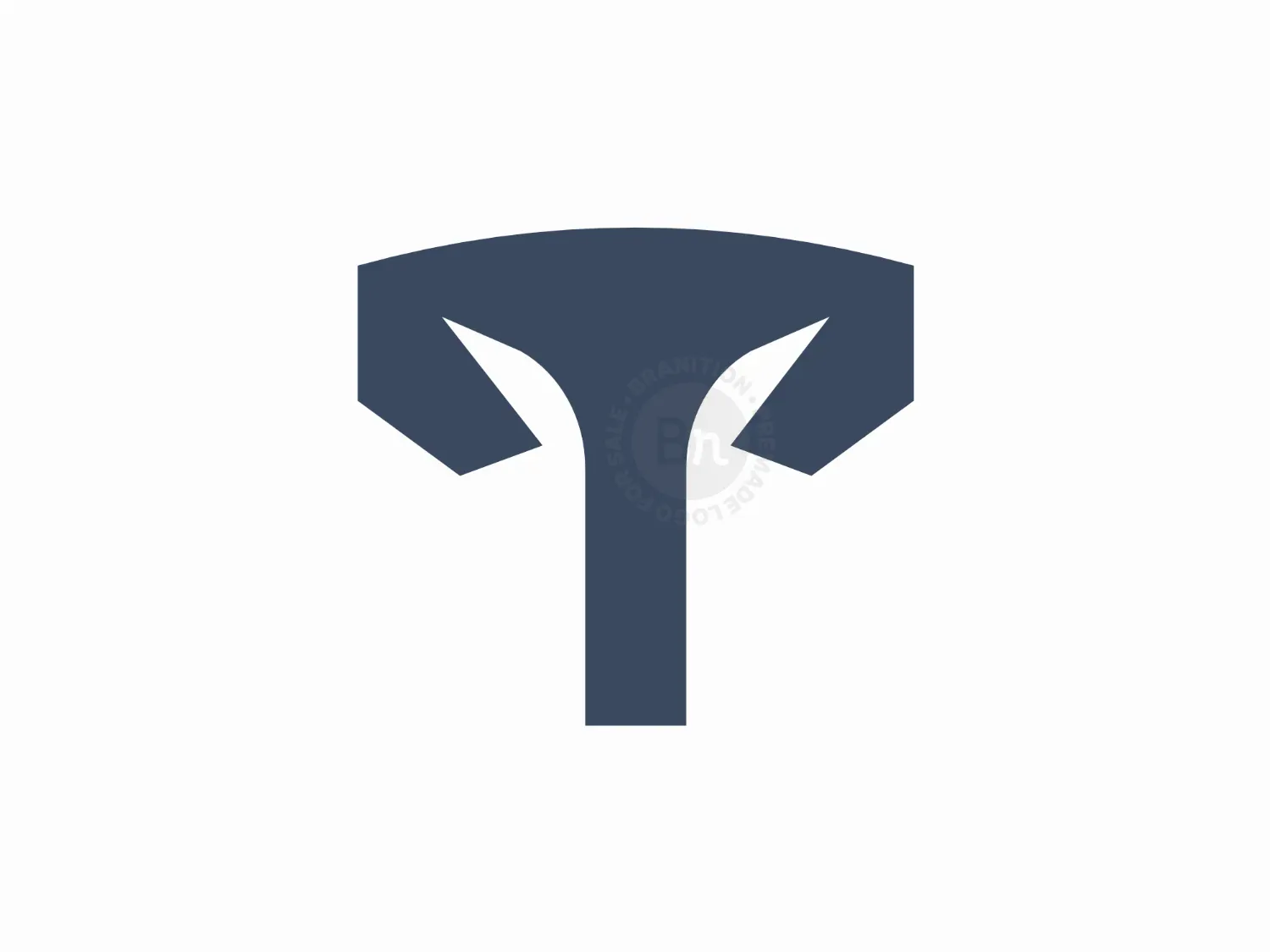 T Abstract Elephant Head