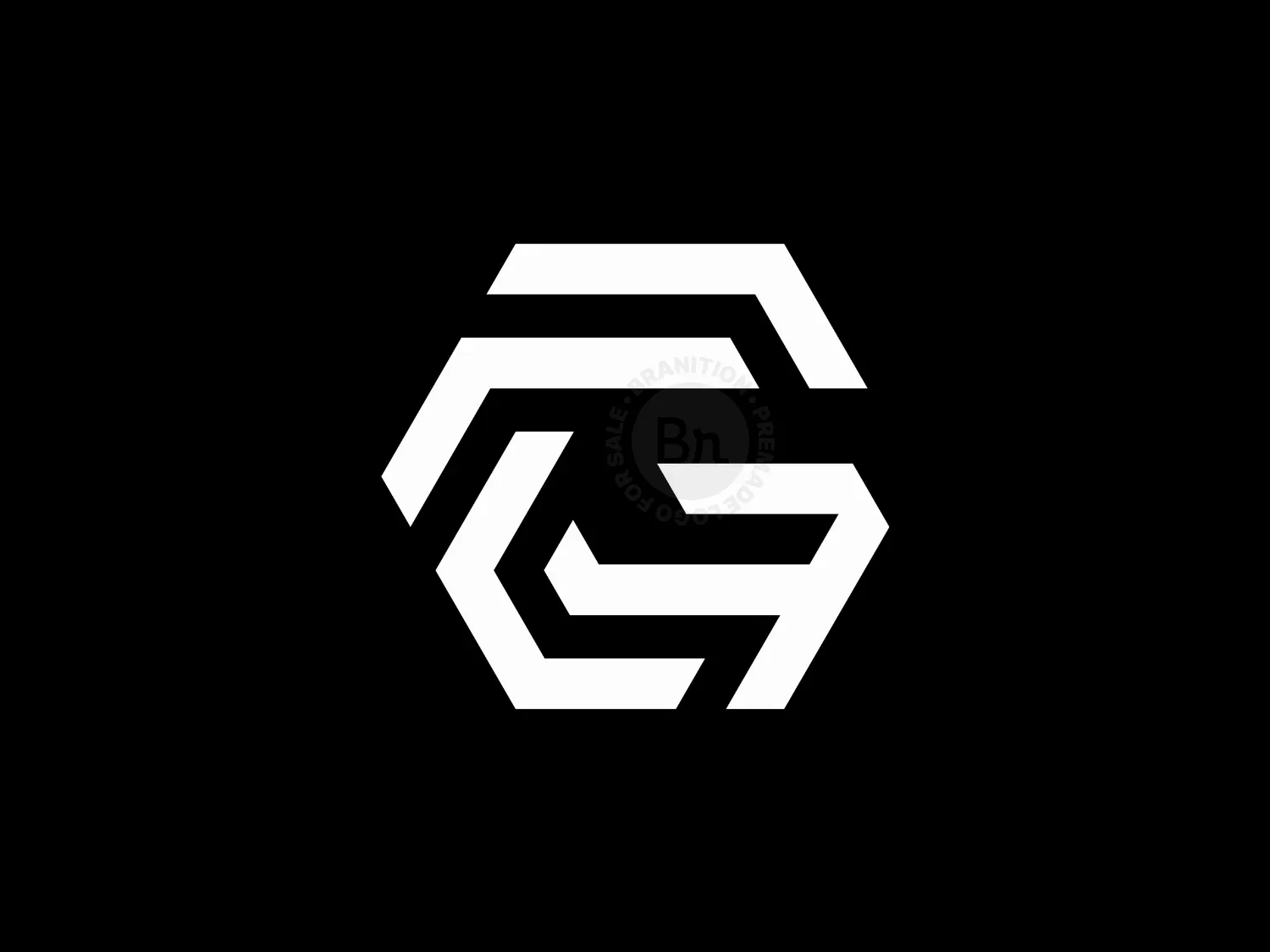 monogram logo logo 4