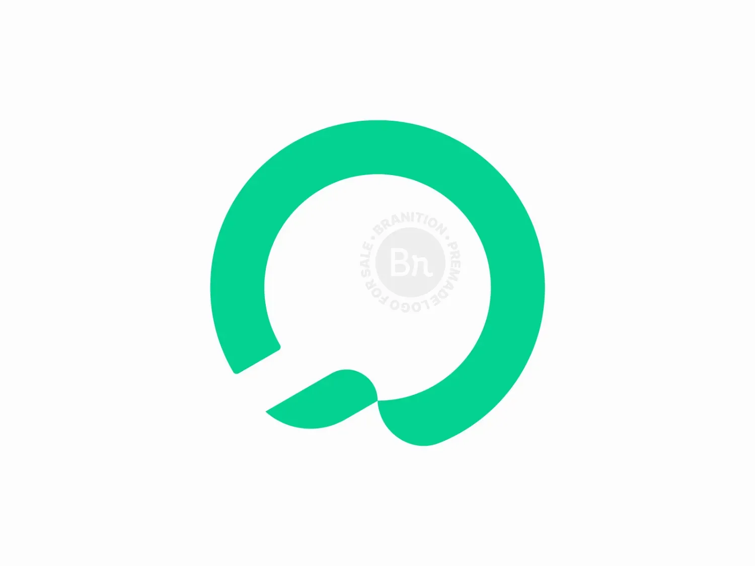 O Letter Logo / Modern Agriculture & Organic Brand Symbo
