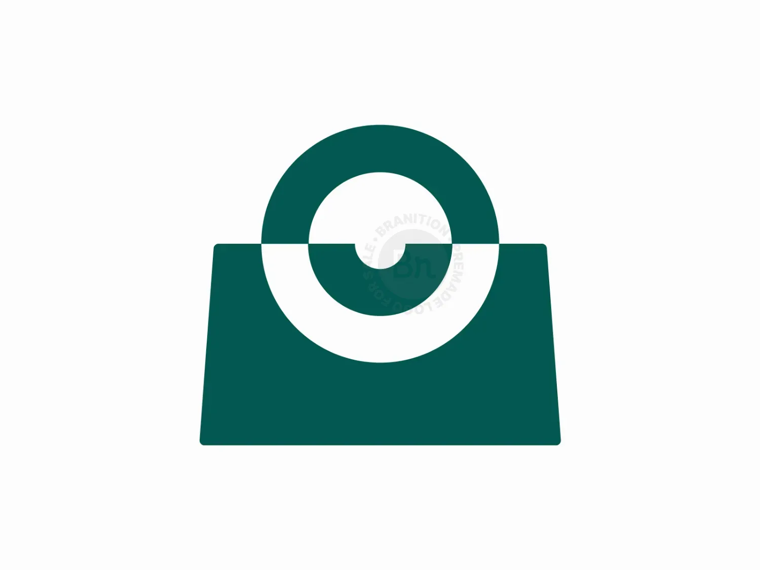 Smile Shopping Bag Logo Design Concept // For Sale