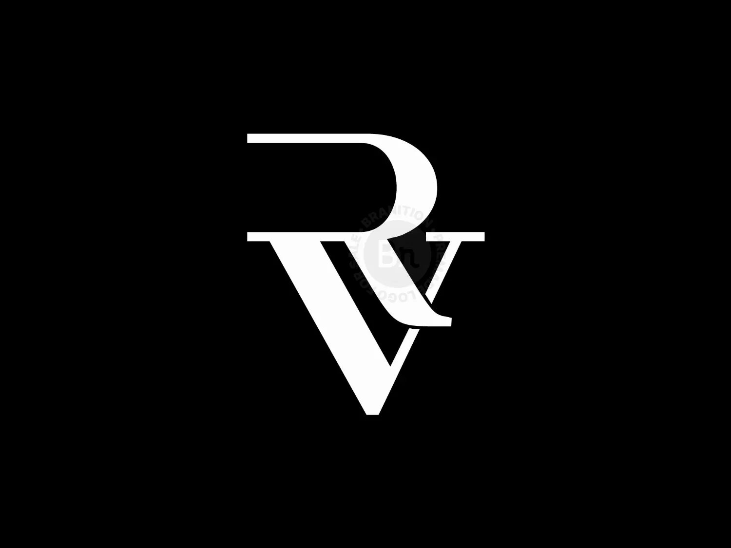 RV Monogram Logo