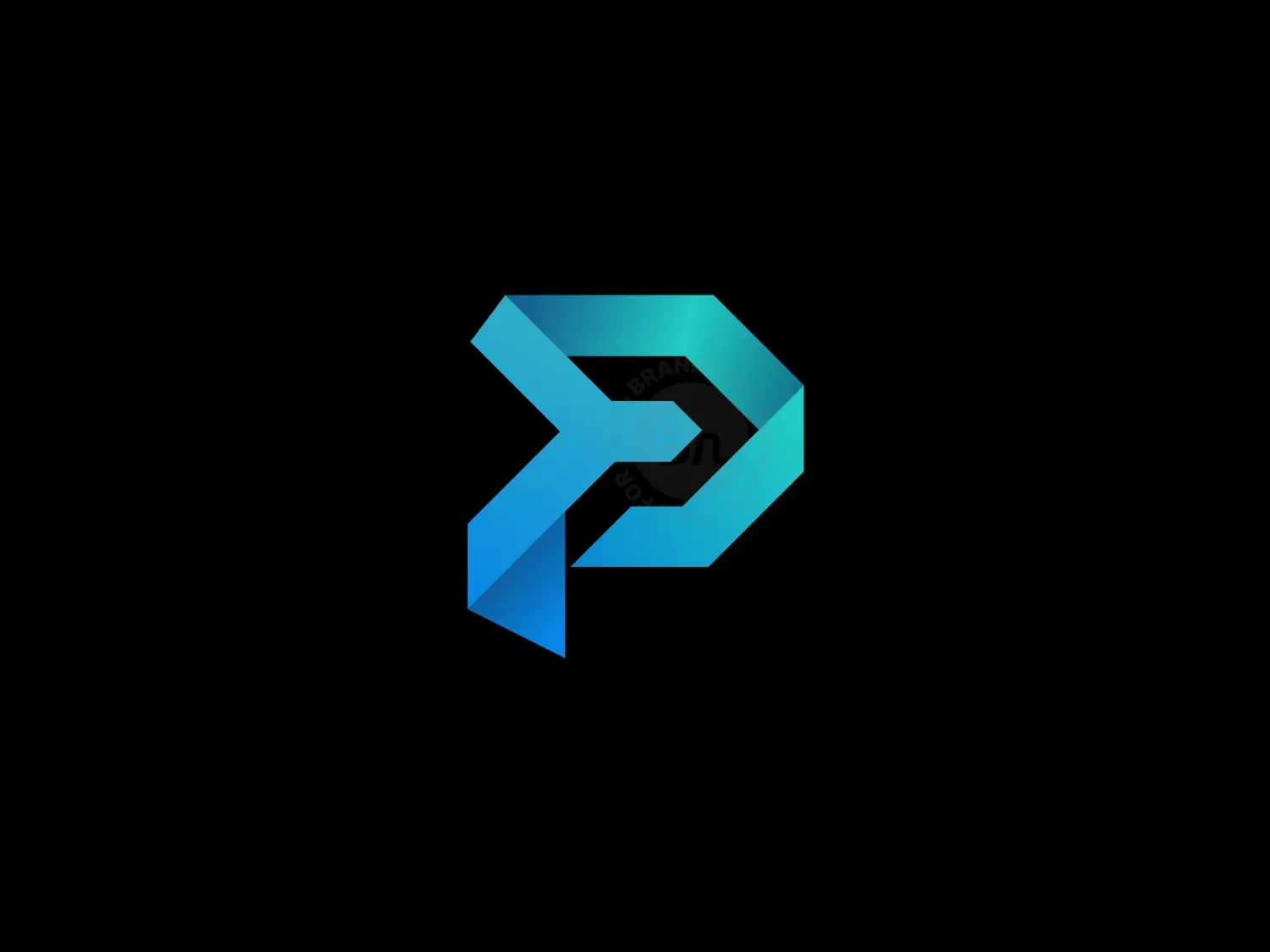 p minimal logo logo 19