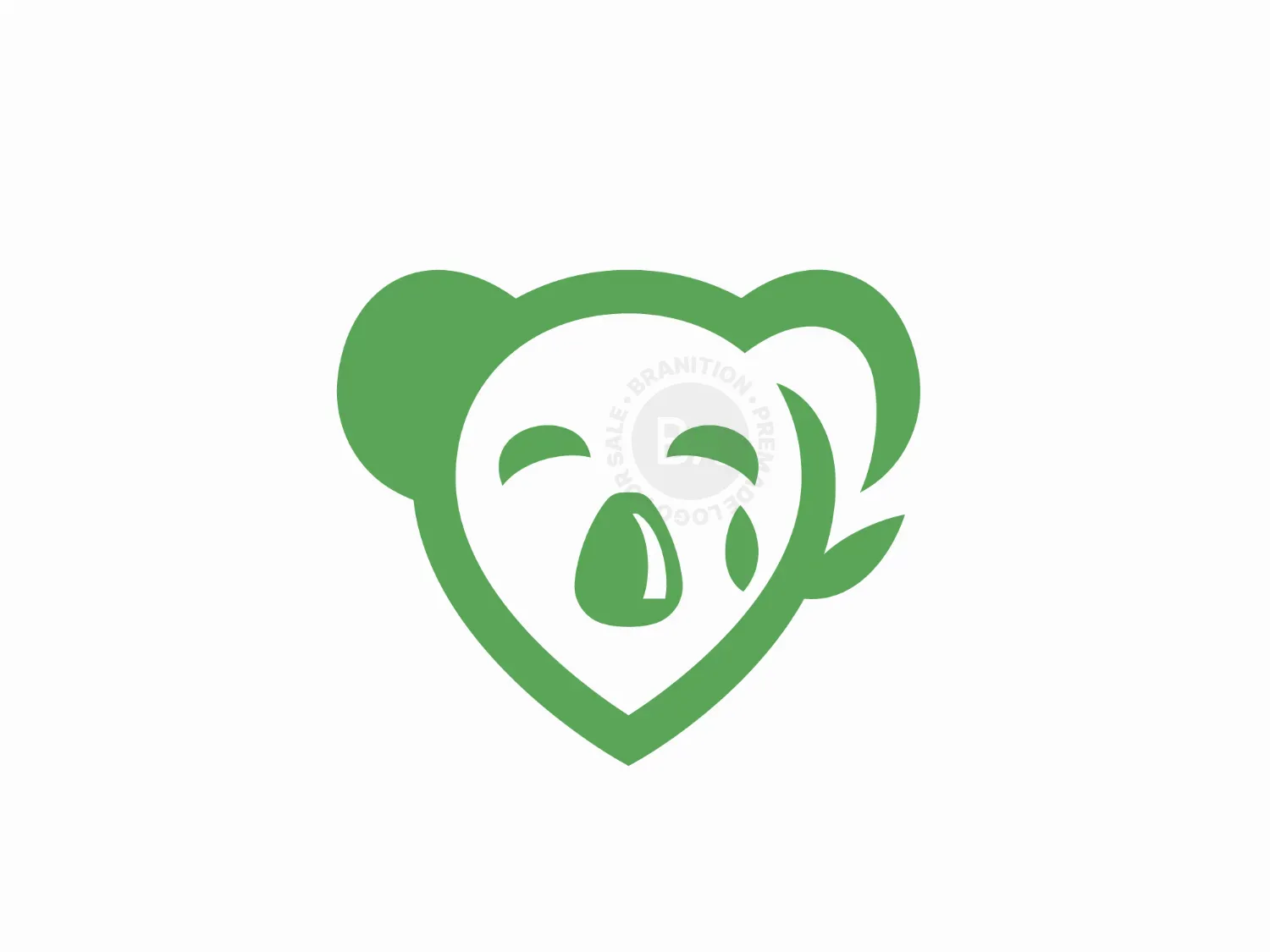 Koala Leaf  Location Point Logo