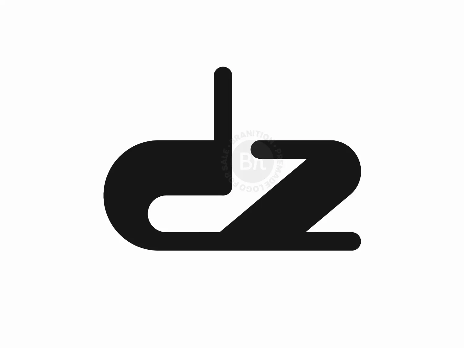 Letter DZ Or ZD Logo