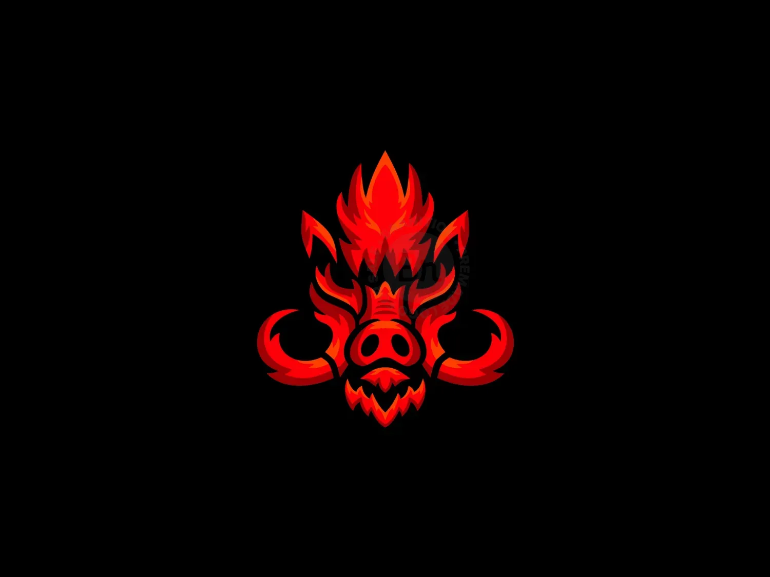 Boar Fire Logo