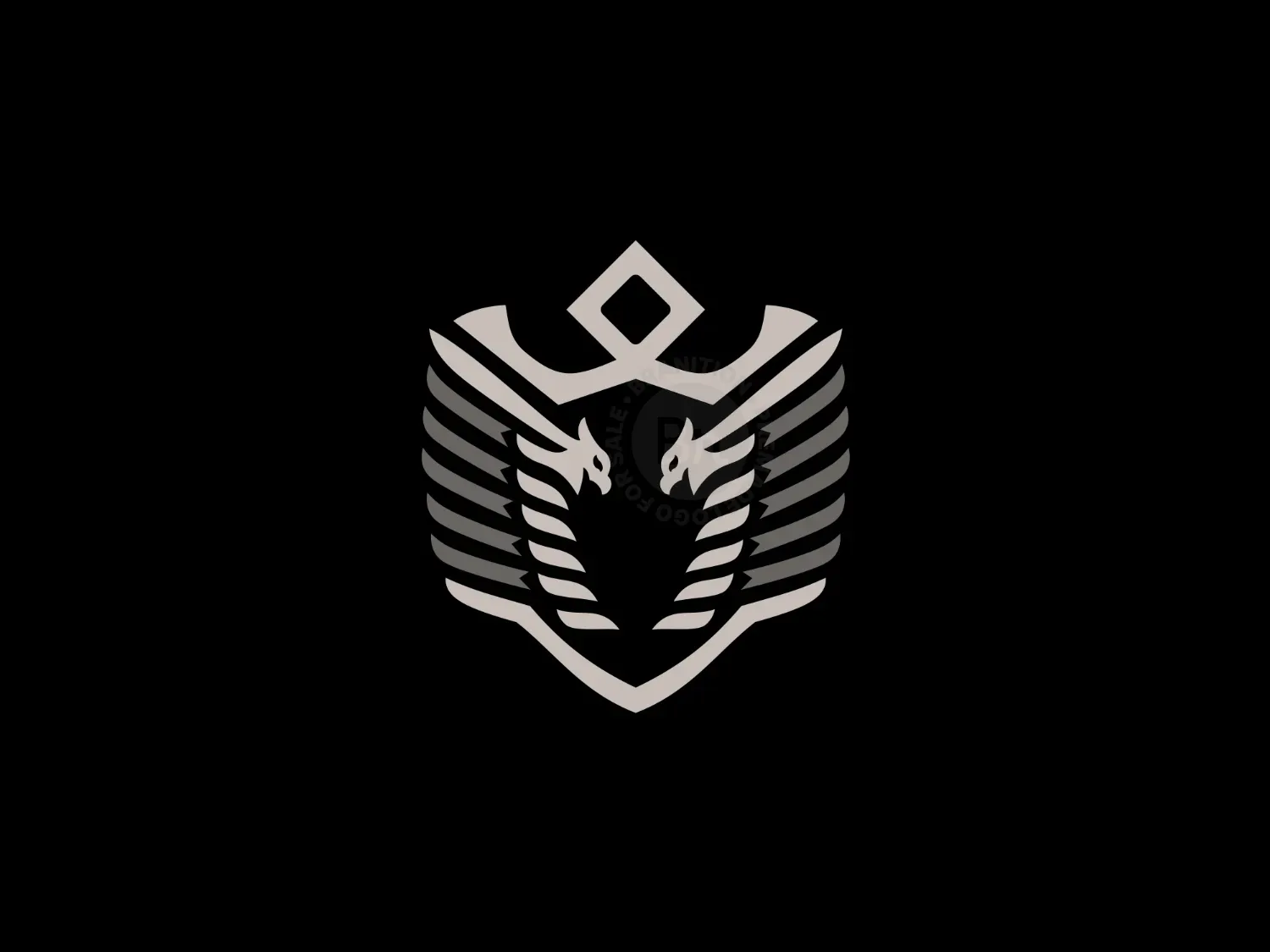 Twin Eagle With Shield