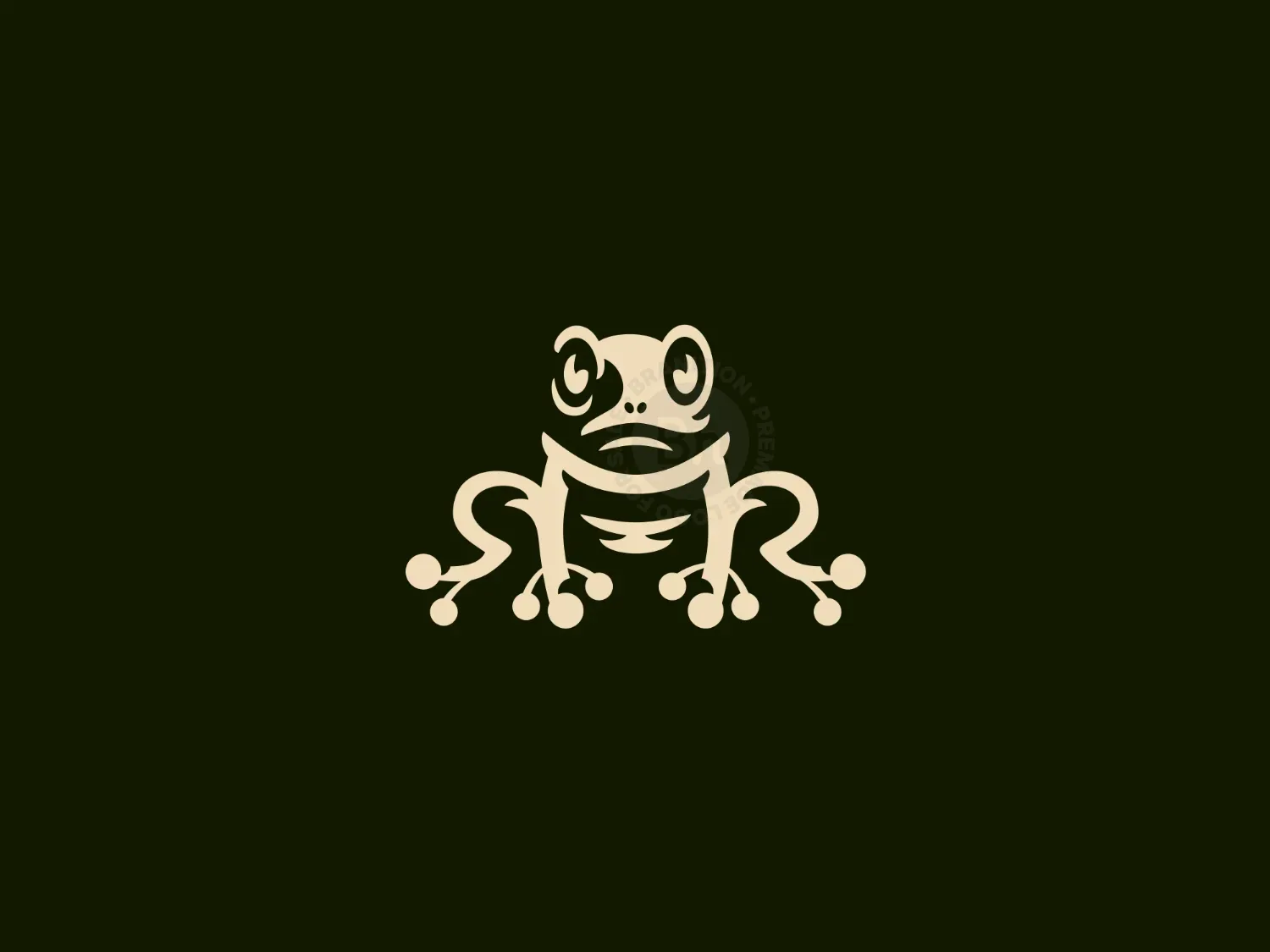 Funny Frog Logo